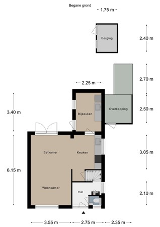 Floorplan - Koning Hendrikstraat 4, 6291 HR Vaals